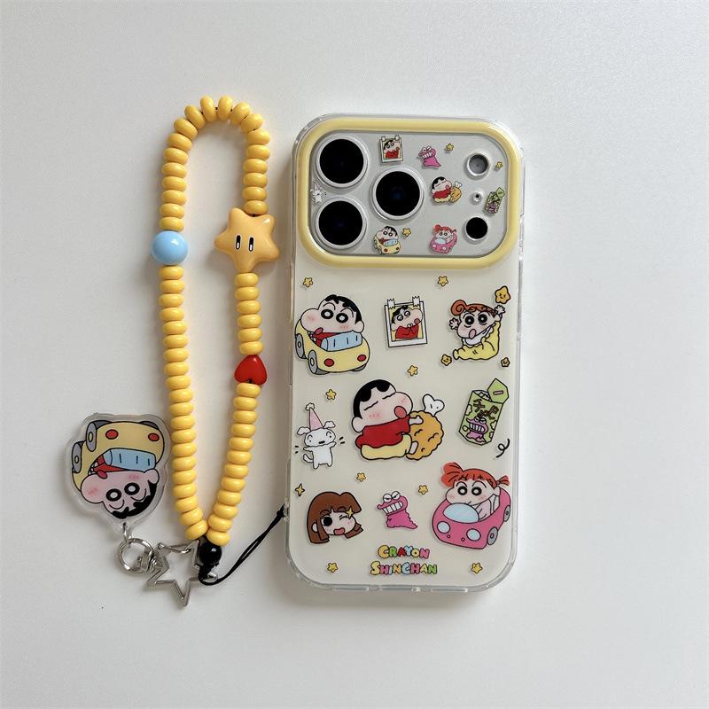 Crayon Shin-chan Friends Phone Case for iPhone 17/16 Pro Max/15/14