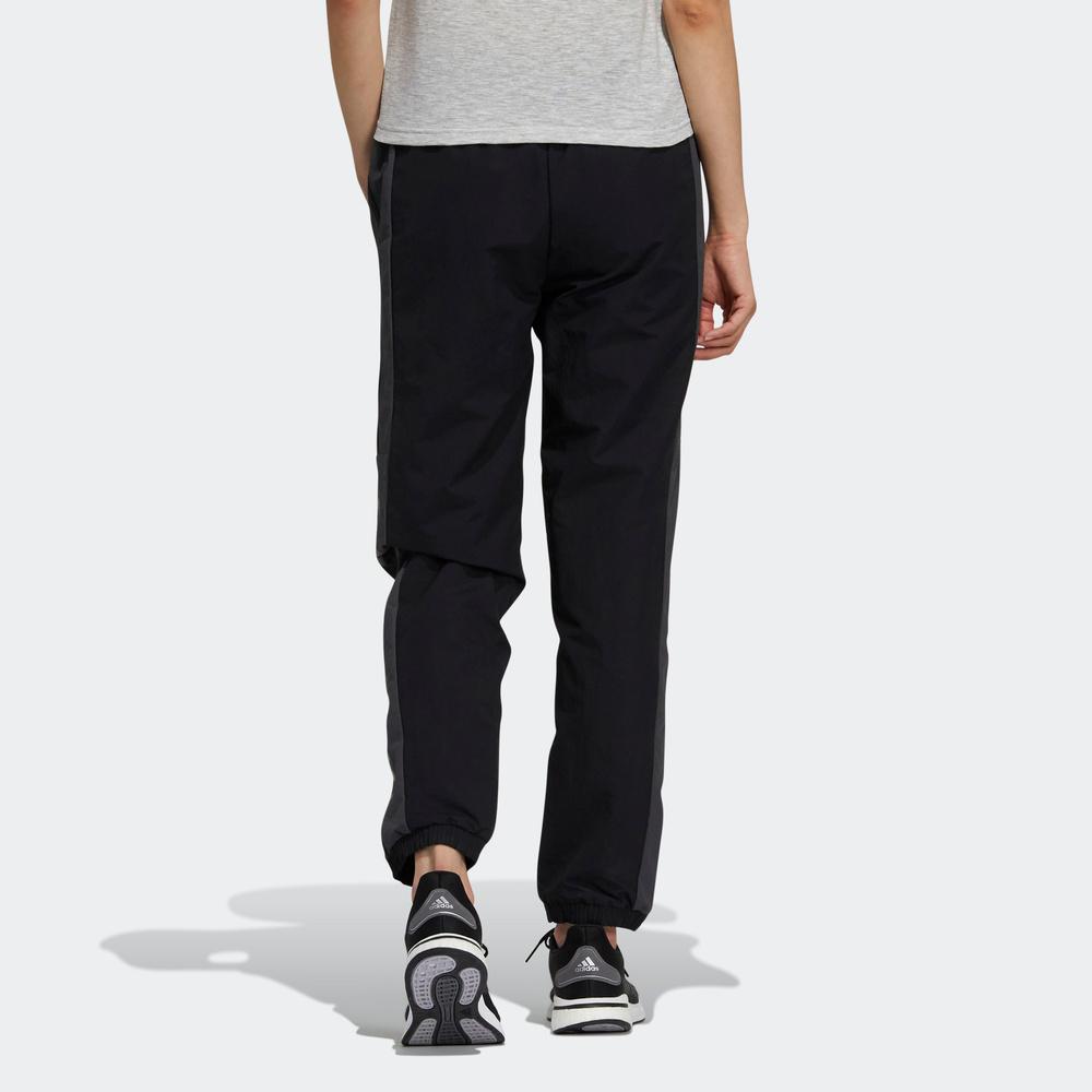 Adidas Fi Word Wv Pn Color-Block Training Sports Jogger Pants Women Bottoms Black GU6468