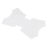 DIY Crafting Plastic Bag Mesh Grid Durable White Mesh Cloth Net Cover