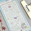 Kawaii Sanrio Hello Kitty DIY 3D Relief Decorative Stickers Cute Cartoon Kuromi Cinnamoroll Phone Case Creative Decoration Gifts
