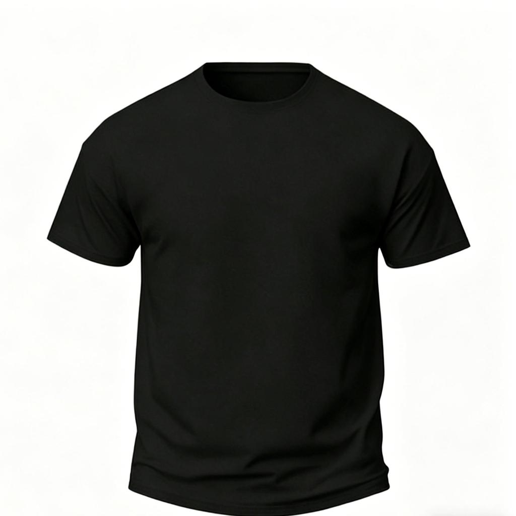 Men's Summer Basic Solid Color Short Sleeve! Heavyweight Cotton Loose Crewneck T-Shirt, Multi-Color Versatile Base Layer Casual Top