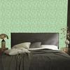 Wallpaper Geometric Pattern Green and Mint, Green Background 50x1000