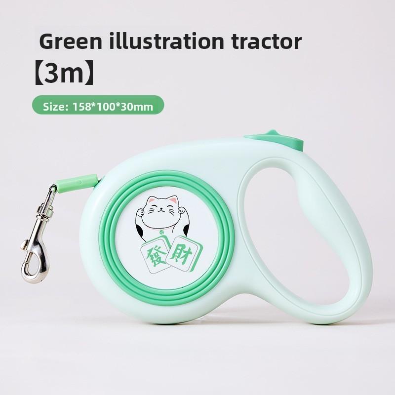 Waterproof Pet Traction Rope With Automatic Scalability For Small And Dog Medium