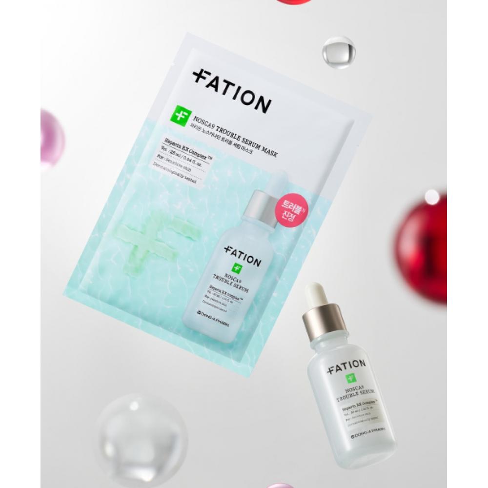 Fation Norscanine Trouble Serum Mask Pack 5 Pack+Serum 30ml NONE