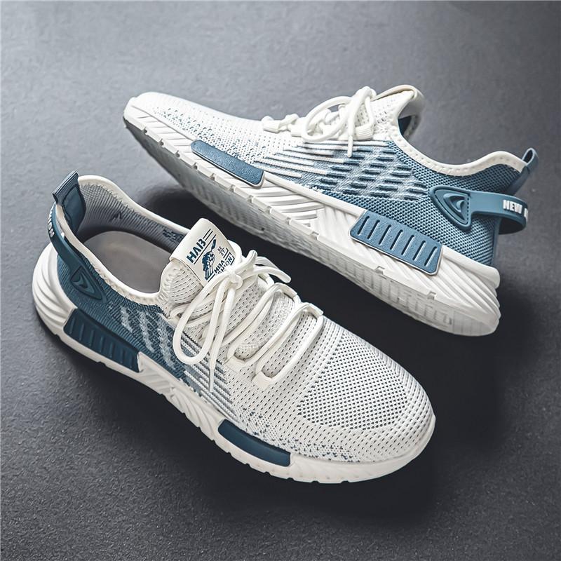 Модные тканевые мокасины Мужская повседневная обувь Повседневные кроссовки Спорт и отдых — фото 8