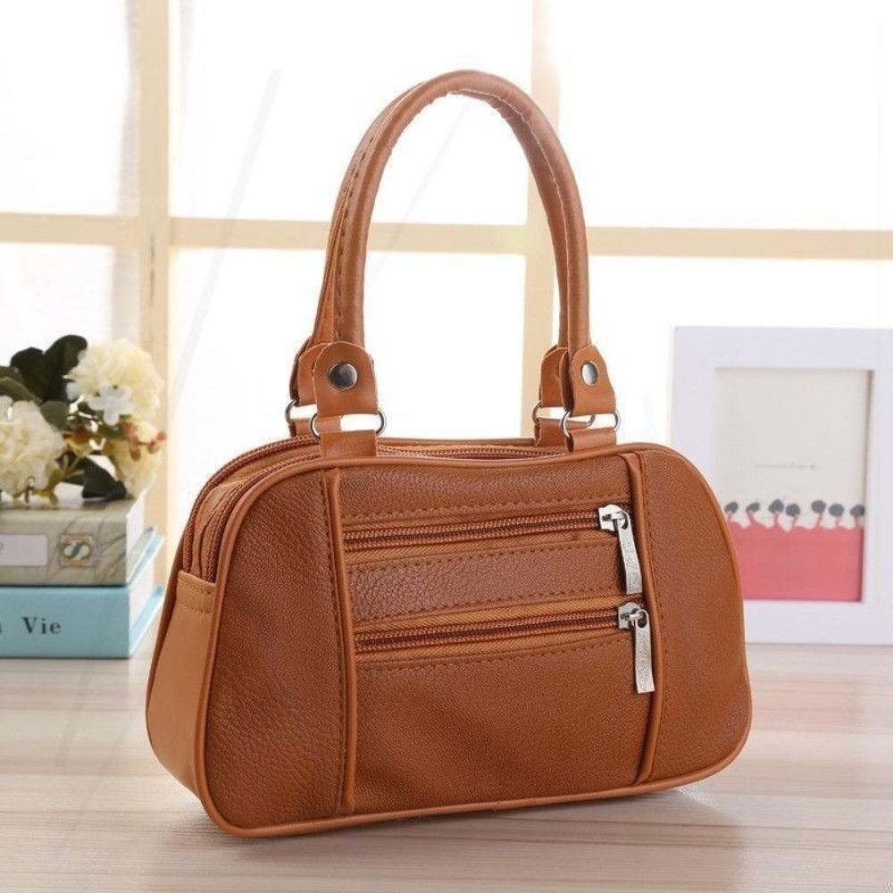 

Гаманець для монет з поліуретану Популярна сумка під пахвами Модна сумка для мами кавовий