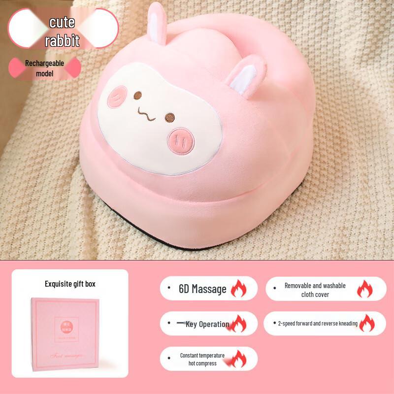 

Rechargeable Heated Foot Warmer with Massage
