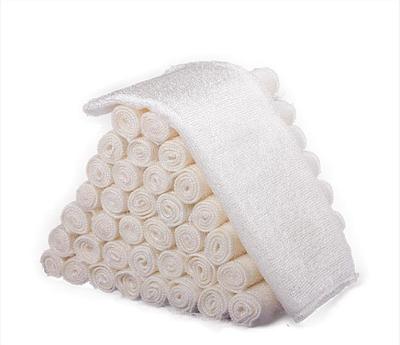 6PCS / Bag  Laundry Cloth Dish Cloth Rag Bamboo Fiber Household Cleaning Cloth Napkin Micro Fiber
