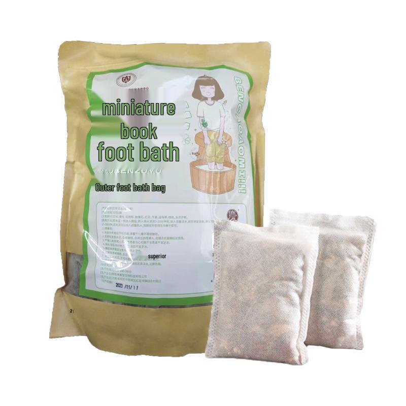 Mugwort & Ginger Foot Soak Bags - Multi-Flavor Herbal Bath for Health Centers