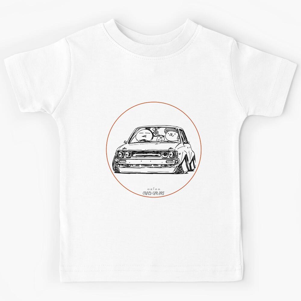 Crazy Car Art 0014 Kids T-Shirt 140