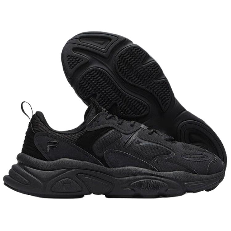 FILA Mars 2 Versatile Comfortable Dad Shoes Men sneaker Black F52M622177ABK