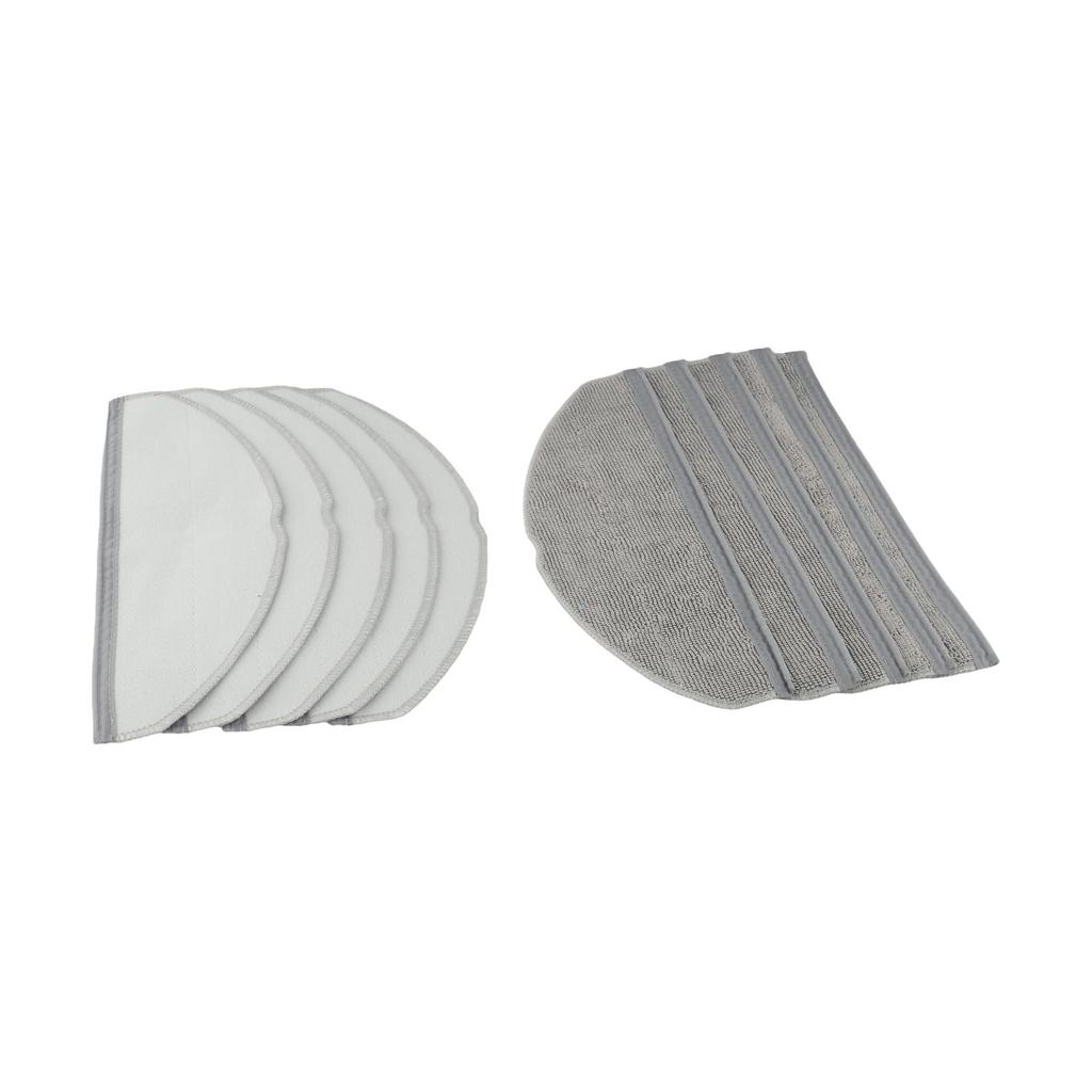 Easy To Use Exquisite High Quality Practical Brand New Mop Cloths Mop Cloths Replacement Light Gray Mop Pads Cloth