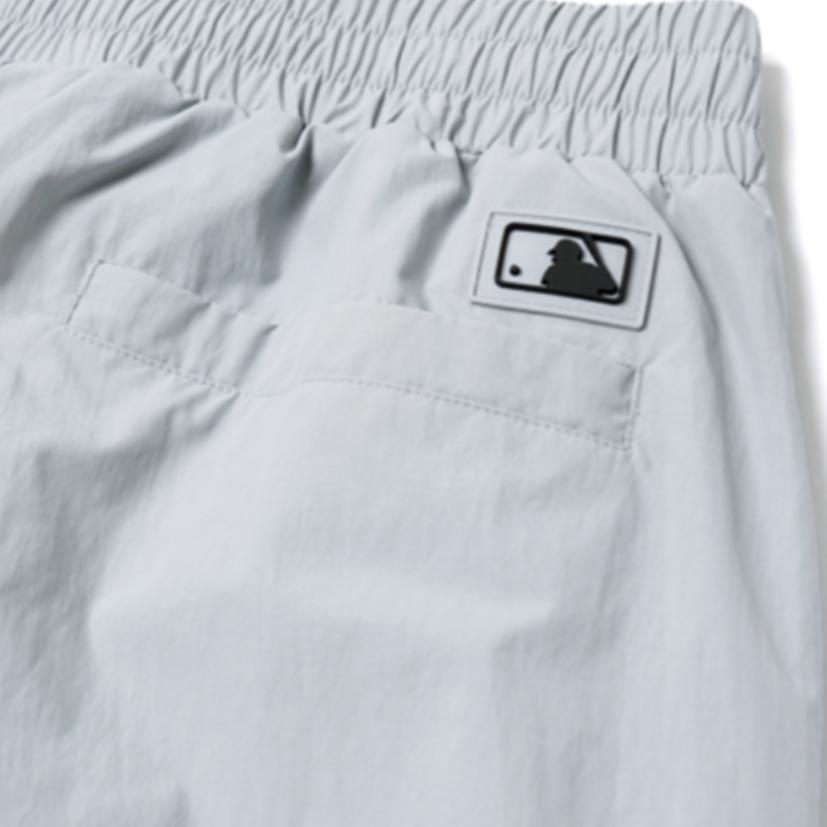 New MLB Knitted Sports Pants Unisex Gray 3AWP10014-50GRS
