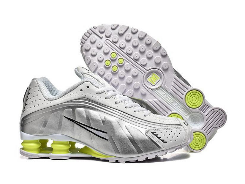 Neymar Collaboration Men's Outdoor Air Cushion Running Shoes with Colorful Columns - Unisex Sports SHKOX R4