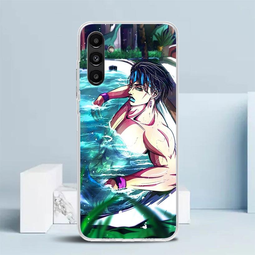 JoJo Adventure Rohan Kishibe Cover for Samsung Galaxy A17 A37 A57 A16 A26 A36 A56 A15 A14 A55 Phone Case A13 A53 A25 A35 A24 A34