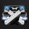 1Pc Car Led Daytime Headlight With Wind Powered Fan Floodlights Auxiliary Lighting Motorcycle Lamp For Modification
