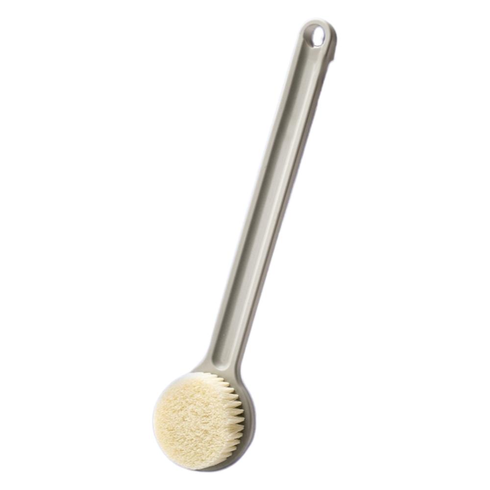 Long-Handled Bathtub Shower Brush Bathroom Brush Body Soft Hair Washing Brush Hand Back Scrub Skin Massage Bathroom Supplies