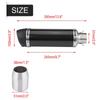 51mm Universal Motorcycle Modified Real Bright Carbon Fiber Exhaust Muffler Pipe with DB Killer