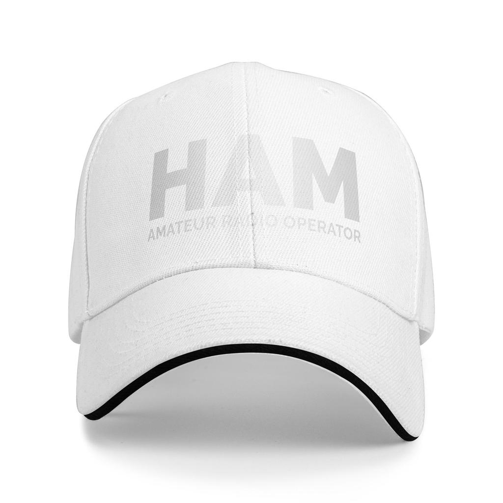 Amateur Ham Radio Baseball Cap  Y2k Funny Men Women Hip Hop Hats Sun-Proof Custom Logo Hiking Fishing  Caps Birthday Gift