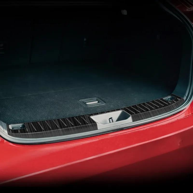 For mazda CX-60 CX 60 CX-80 CX-90   2024 2025 steel Rear Bumper Protector Door Sill Trunk Tread Plate Cover Accessories
