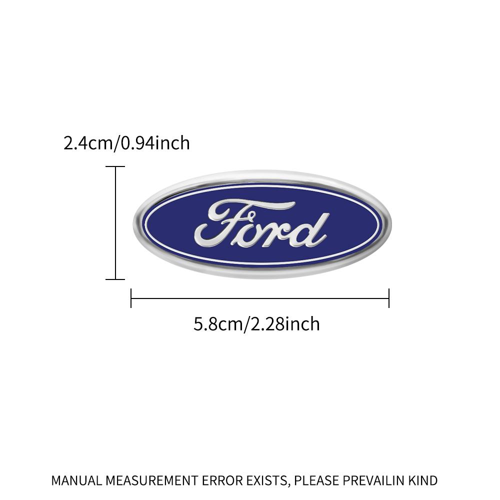 Car Interior Steering Wheel LOGO Decor Ring Trim Cover Stickesr For Ford Fiesta Mondeo Fusion Explorer Escape Shelby Edge RS MK6