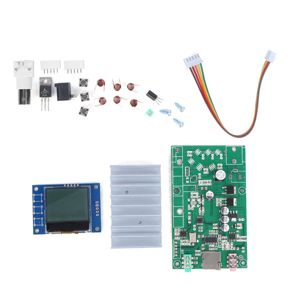 7W Stereo PLL FM Transmitter Radio Station Module Kits with LCD 76M?108MHz