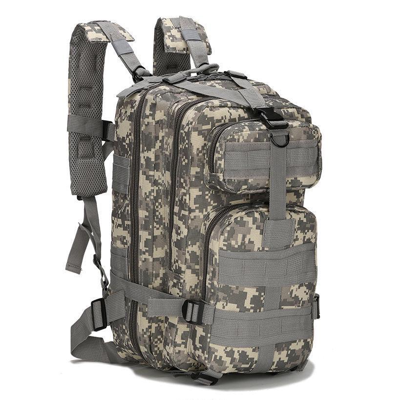 Large Capacity Outdoor Military Tactical Army Camping Hiking Backpack Rucksack With Padded Adjustable Straps