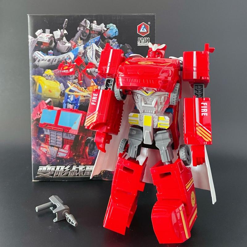 ZZKJ 19CM Cool Transformation Toys Anime Robot Car Tank Aircraft Dinosaur Models Action Figures Children Boys Gifts