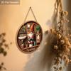 2D Flat Hanging Wooden Sign, Home Wall Decoration, Bathroom Wall Decoration, Housewarming Gifts for Friends, Bathroom Patterns