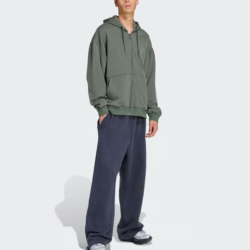 Adidas Equipment Series FW25 Reflective Logo Sports Hooded Zip-Up Long Sleeve Jacket Men Jacket JV7650