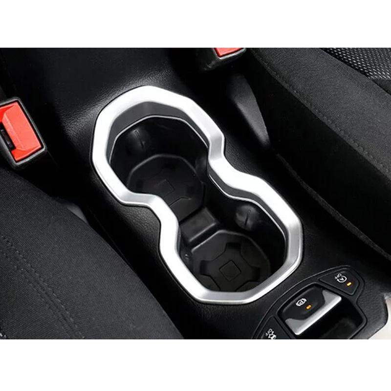 For Jeep Renegade 2016 2017 2018    Trim Lamp Center Console Middle Rear Back Tail Cup Gear Armrest Box Frame Stick