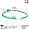 Unisex Invisible Sports Iron Headband - Korean Style Wave Hair Clip.