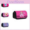 Barbie Princess Double Layer Pencil Case With Large Capacity For Kids School Supplies