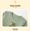Casual Cartoon Animal Long-Sleeve Hoodie for Toddlers & Kids - Autumn/Winter Fashion 2026
