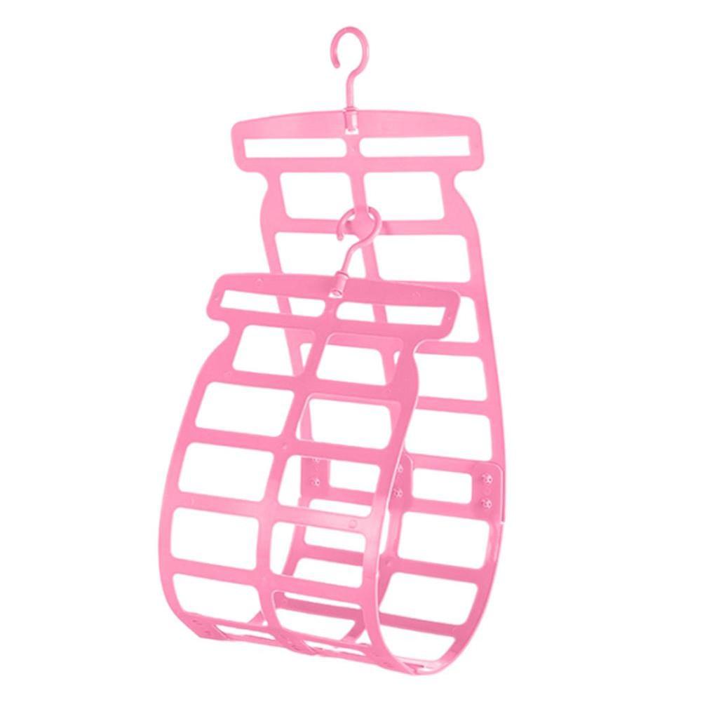 

Компактная сушилка для подушек и мягких игрушек Быстрая установка Вешалка-решение Light Red