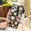 Soft case Oil Painting Phone Case For Blackview A95 Dirt-resistant Anti-dust Anti-knock Lanyard Flower Kickstand Durable