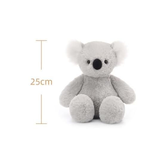 Apricot Lamb Classic Koala Plush Toy, Soft and Cute, Fluffy Classic Koala, Suitable for Boys and Girls 25cm