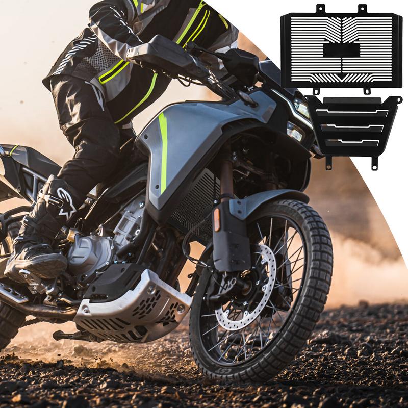 For CFMOTO Motorcycle Radiator Guard Protection Engine Protector Engine Protection Cooler Grille Set For CF MOTO 450MT 2025 2025