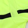 Herren Schiedsrichter Trainingsanzug Kontrastfarbe Umlegekragen Kurzarm Tasche T-Shirt Elastischer Bund Shorts Fußball Uniform