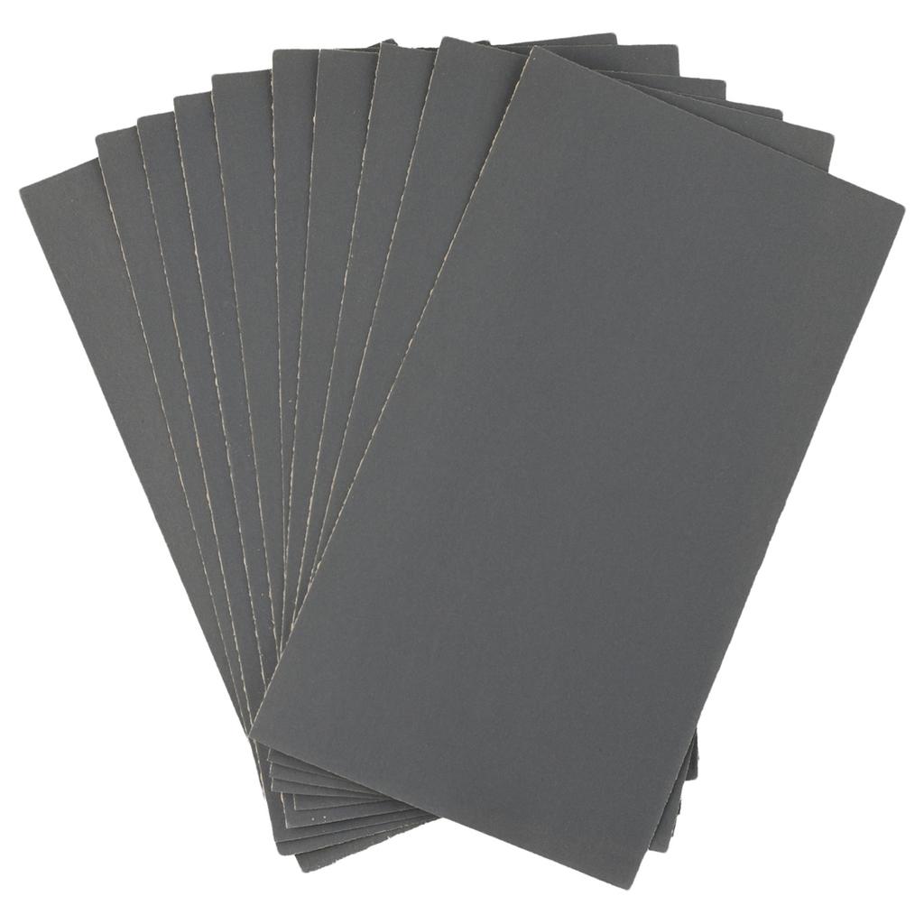 10pcs Sandpaper 138*75mm 600-2500 Grit 600/800/1000/1200/1500/2000/2500Grit
