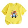 Summer Tshirts Fashion anime print Tops Boys Girls Tee Children Short Sleeve Child Loose Casual Baby Pink Black clothing