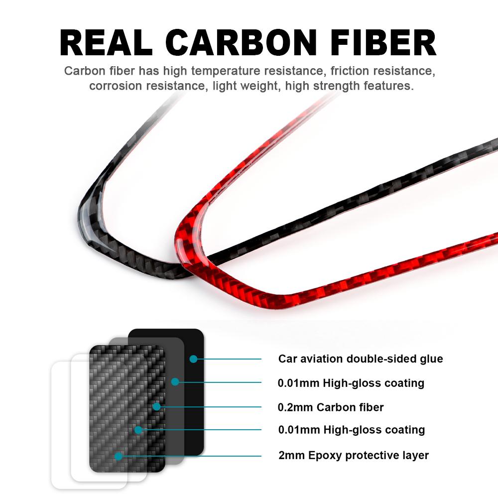 Real Soft Carbon Fiber Cover For Subaru WRX/ WRX STI 2025 2025 2025 Sticker Car Central Control Air Outlet Interior Accessories