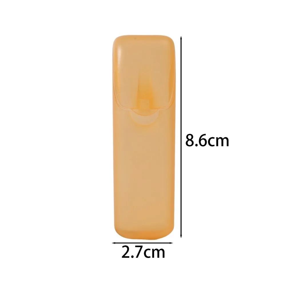 Portable Multifunctional Portable Toothpick Box Transparent Classification Mini Storage Boxes Cotton Swab Container Household