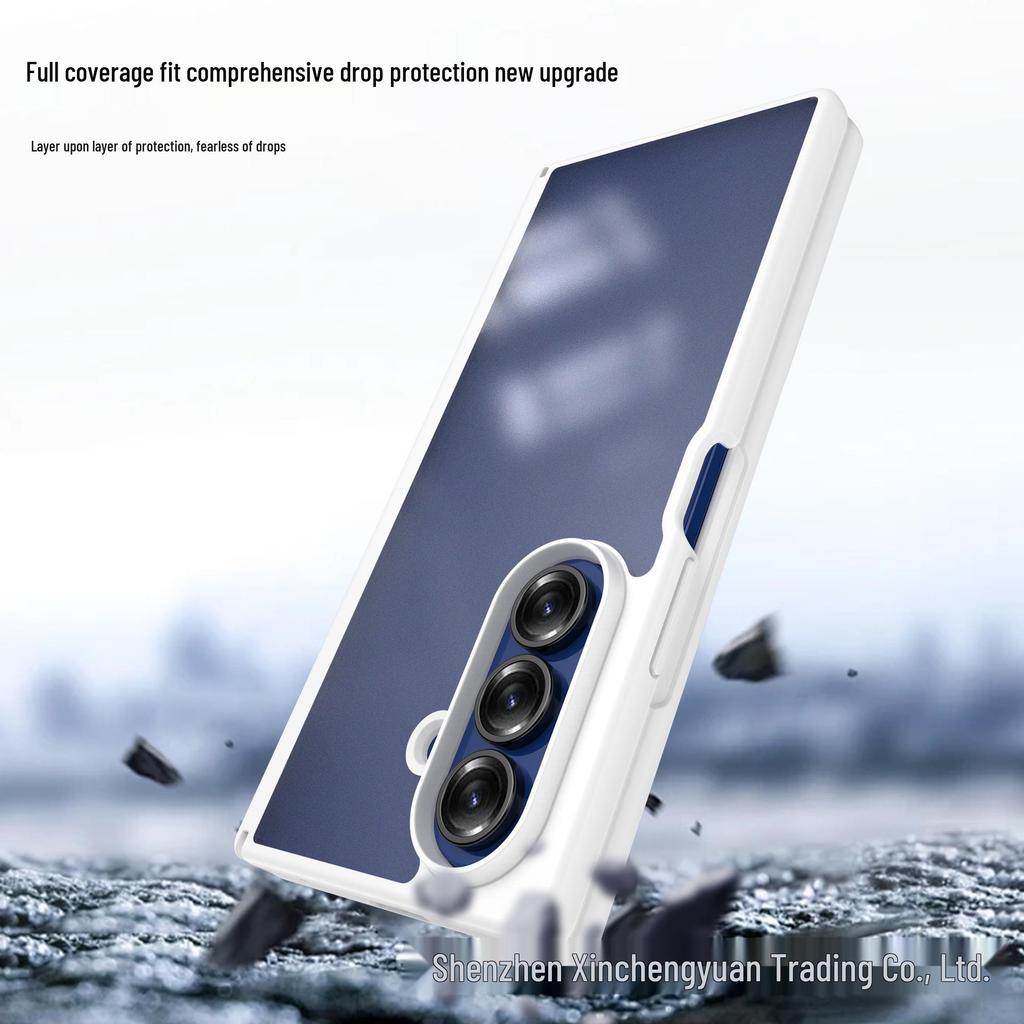 Samsung Z Fold7 Magnetische Stoßfeste Hülle - Vollständige Abdeckung, Hautgefühl, Schützendes Scharnier