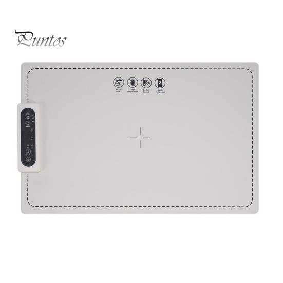 

Портативный подогреватель пищи с таймером, электрический подогреватель, 3 уровня температуры, быстрый нагрев, подогреватель из пищевого силикона белый