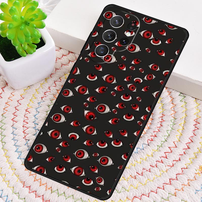 Eyes Pattern Phone Case for Samsung Galaxy Note 10 Pro S26 Ultra S23 S24 FE S25 S21 S22 PLUS Shockproof Cove