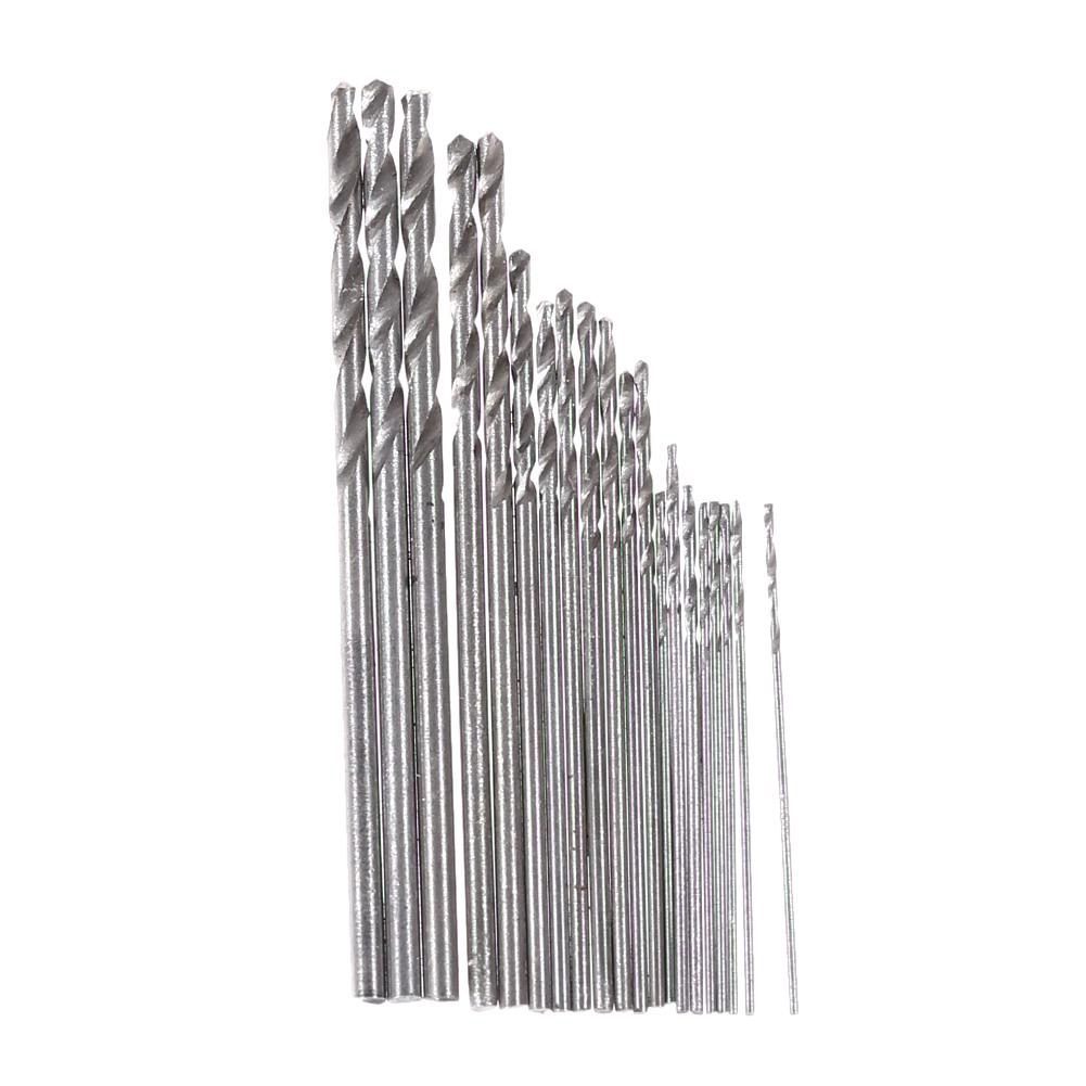 20pcs Hole Opener Drill High Speed Steel Twist Drill Bit Wear-resistant Effort Saving for Hardwood Plastic Rubber