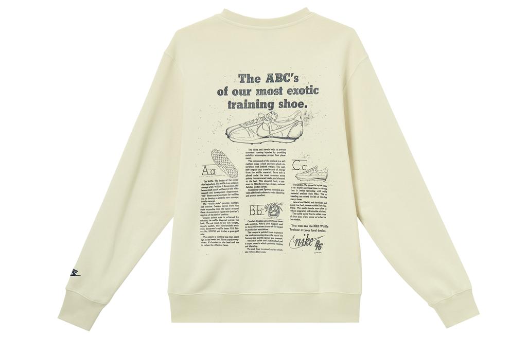 Nike Sweatshirts Men's Apricot Crew Neck Moderate IF0680-229