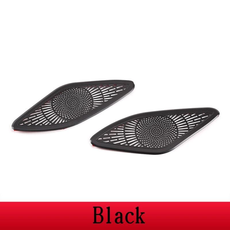 

For Mercedes Benz B GLB GLA Class W247 X247 X156 20-22 A-pillar Loudspeaker Decoration Cover Stickers Car Audio Speaker Modified чёрный