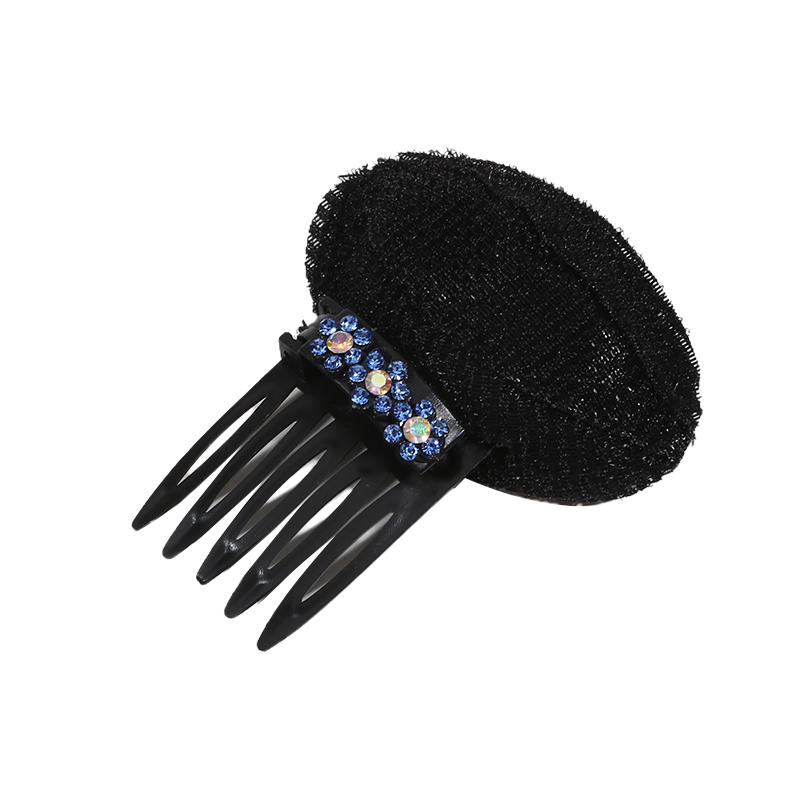 Damen Kreativer Schwamm Volumen Polster Einsätze Haarbasen Puff Haarkissen DIY Haarstyling Werkzeug